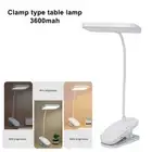 USB LED Desk Light Dimmable Bedside Reading Lamp Rechargeable Touch Control New