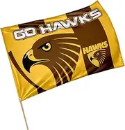 Hawthorn Hawks AFL Game Day Pole Flag Banner