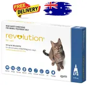 Revolution Flea Treatment for Cats, 6 Doses – Blue, Fast-Acting & Vet-Recommende