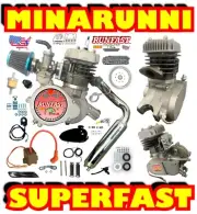 Minarelli Style Motorized Bike Race Engine 6HP High Performance Engine KIT Bonus