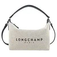 在飛比找PChome24h購物優惠-LONGCHAMP ESSENTIAL系列帆布LOGO字母兩