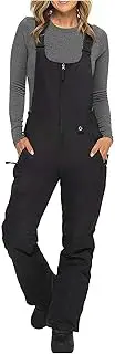 [Generic] Fashion Snow Suits for Women Trendy Outdoor Waterproof Snowboard Bibs Winter Adjustable Ski Hiking Overalls Pants Chic