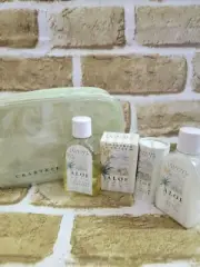 NEW Crabtree & Evelyn Vintage Aloe Vera Soap~ Gel~ Powder ~ Lotion Set