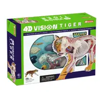 在飛比找誠品線上優惠-4D MASTER Vison模型/ 半透視老虎/ 6220