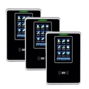3X ZKTeco SC700 TCP/IP Access Control Time Clock Attendance USB Port ID Card US