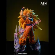 ASH Studio Dragon Ball Super Saiyan 3 Son Goku Resin Model Pre-order Anime H29cm