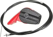 Szwaldaper Lawn Mower Throttle Cable Universal Control Switch Lever Handle Kit Electric Petrol Lawnmowers Newest Switch Accessories Lawn Mower Throttle Handle Switch