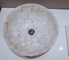 White Agate Sink, Vessel Sink Kitchen & Bathroom Accessories Decor
