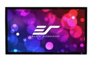 Elite Screens R100DHD5 100" Fixed Frame 2D/3D Polarized Screen