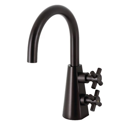 Kingston Brass KS2295DX Two-Handle Single-Hole Bathroom Faucet,Bronze