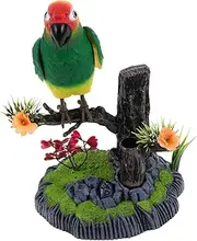 GETAJGHSD Electric Singing Bird Interactive Chirping Pet Simulation for Fun Plaything for Home School Kindergarten Sensor Activated Bird Sound Machine
