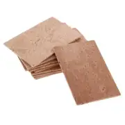 Pack of 10pcs Professional Natural Neck Cork Sheet for Sax Saxophone 60mm
