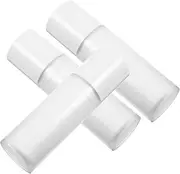 3pcs Frosted Lotion Bottle Portable Cosmetic Travel Pump Bottles for Toiletries Dispensing Lotions Moisturizer Container with Mini Squeezable Portable Makeup Traveling Abs White