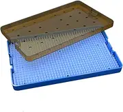 CANIGHT Tray Portable Sterilizer Box Sterilizer Box Box Protection Tools Silicone Container Light Brown