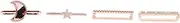 ARTIBETTER 1 Set Strap Decorative Ring Watch Band Decor Smart Watches Watchband Parts Smart Ring Smartwatch Charm Charms for Bands Smartwatch Ornament Watchband Charms Watch Band Charms Alloy