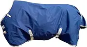 1200D Horse Blanket Winter Waterproof400g Warm Cotton Filling Liner 1200D Premium Turnout Horse Blanket,Medium Weight Waterproof Blanket 81 inches,155cm Deep Blue