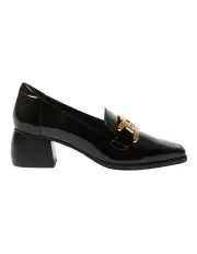 [Sandler] Sophia Leather Heeled Shoes in Black Patent
