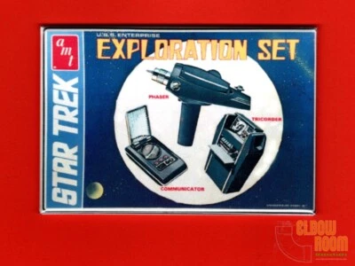 AMT Star Trek Exploration Set model kit box art 2x3" fridge/locker magnet