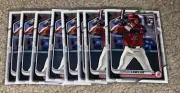 2024 Bowman Paper #96 Jordan Lawler RC 8 Card Lot Diamondbacks