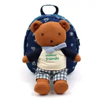 在飛比找蝦皮購物優惠-韓國Winghouse Momo小熊防走失背包