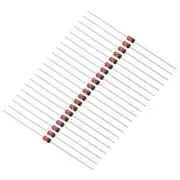 20Pcs Zener Diode 1W Zener Diode Assortment 30V DO-41 0.16 x 0.09inch(L x OD)