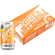 Hachii Super Freeze Chuhai Bold Mandarin 9% Can 350mL