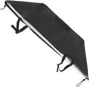Abaodam Pizza Oven Cover Large Insulated Bags for Food Bake Small Gas Carrier Carry Pizza Holding Bag Covers Bag for Pizzas Cooking Preservation Transport Maker 420d Oxford Cloth Black