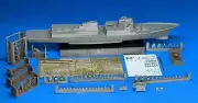 3D Printed 1/700 Korean Sejong Daewang-class Destroyer Hull Version Model Kit
