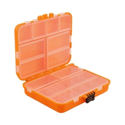 Plastic Fishing Tool Box Tool Organizers Light Weight Tackle Storage Box