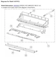 FUJITSU K9310937013 aka 9310937013 LOUVER A 9/12Q LEFT TO RIGHT