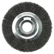 PFERD 150mm 6" Bench Grinder Crimped Wire Wheel Brush Stainless Steel 43505006