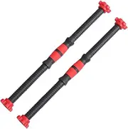 UPKOCH 2pcs Dumbbell Bars Set with Spinlock Collars Nuts for Weight Lifting Versatile Handles for Strength Training Random Color for Home Gym Workouts Random Color