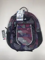 New Fila Argus 2 II Filatech Backpack Bag Laptop Compartment Tablet Pocket NWT