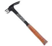 NEW ESTWING E15S ULTRA FORGED 15oz CARPENTERS STRAIGHT RIP CLAW SMOOTH FACE HAMMER WITH LEATHER GRIP