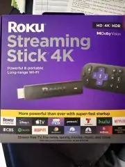 Roku Streaming Stick 4K | Streaming Device 4K/HDR/Dolby Vision with Voice Remote