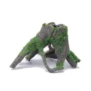 Aquatopia Tree Stump With Moss Ornament (AQT62585)