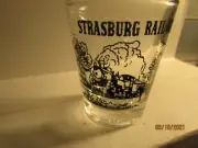 Strasburg Rail Road - Steam Engine Scene - Shot Glass - PA- new