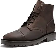 [Thursday Boot Company] Men's Captain Cap Toe Lace-up Boot, Tobacco, 10