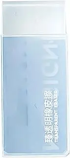 2pc Transparent Eraser ins Style high Transparent Soft Eraser Does not Leave Marks Students Drawing Homework exam Eraser Erasers for School-2pc Transparency
