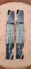 PAIR of MTD 38" Ride-On Mower Blades (OEM# 942-0473A or 742-0473A)
