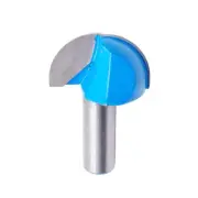 Rannb Core Box Router Bit 1 1/2" Cutting Dia 1/2" Shank Round Nose Router Bit