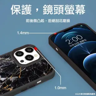 【apbs】iPhone 15 14系列 軍規防摔鋁合金鏡頭框立架手機殼(斑馬紋)