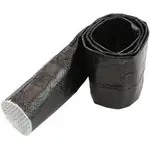 Aeroflow Aluminised Sleeve 1-5/8-2" Black Finish 3.7 Meter / 12Ft - AF91-5013BLK