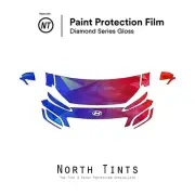PreCut Paint Protection Film Clear Bra PPF for Hyundai Kona 2022-2023 Kit