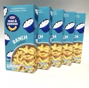 Lot of 5 NEW Kraft Mac & Cheese Ranch Flavored Macaroni and Cheese box