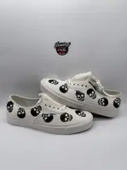 Vans Authentic 44 DX Anaheim Factory Needlework Skull Skeleton VN0A54F29GN Sz 13