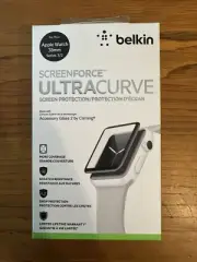 Belkin Apple Watch Screen Protector 38mm Series 2 3 Screenforce UltraCurve