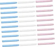 Ipetboom Nail File Cuticle Stone Pusher for Fingernails Toenails Manicure Supplies Nail Buffing Tools Portable Manicure Kit for Women Girls