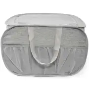 Collapsible Laundry Baskets, Tear Proof Pop Up Laundry Hamper with Lid, Dual ...
