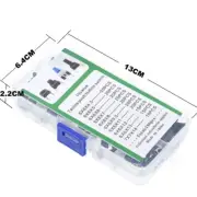 180PCS 10 Type 4Pin Touches Push Button Switches Momentary Tact Switches